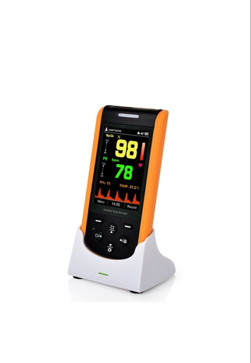 جهاز قياس الاكسجين handheld pulse oximeter