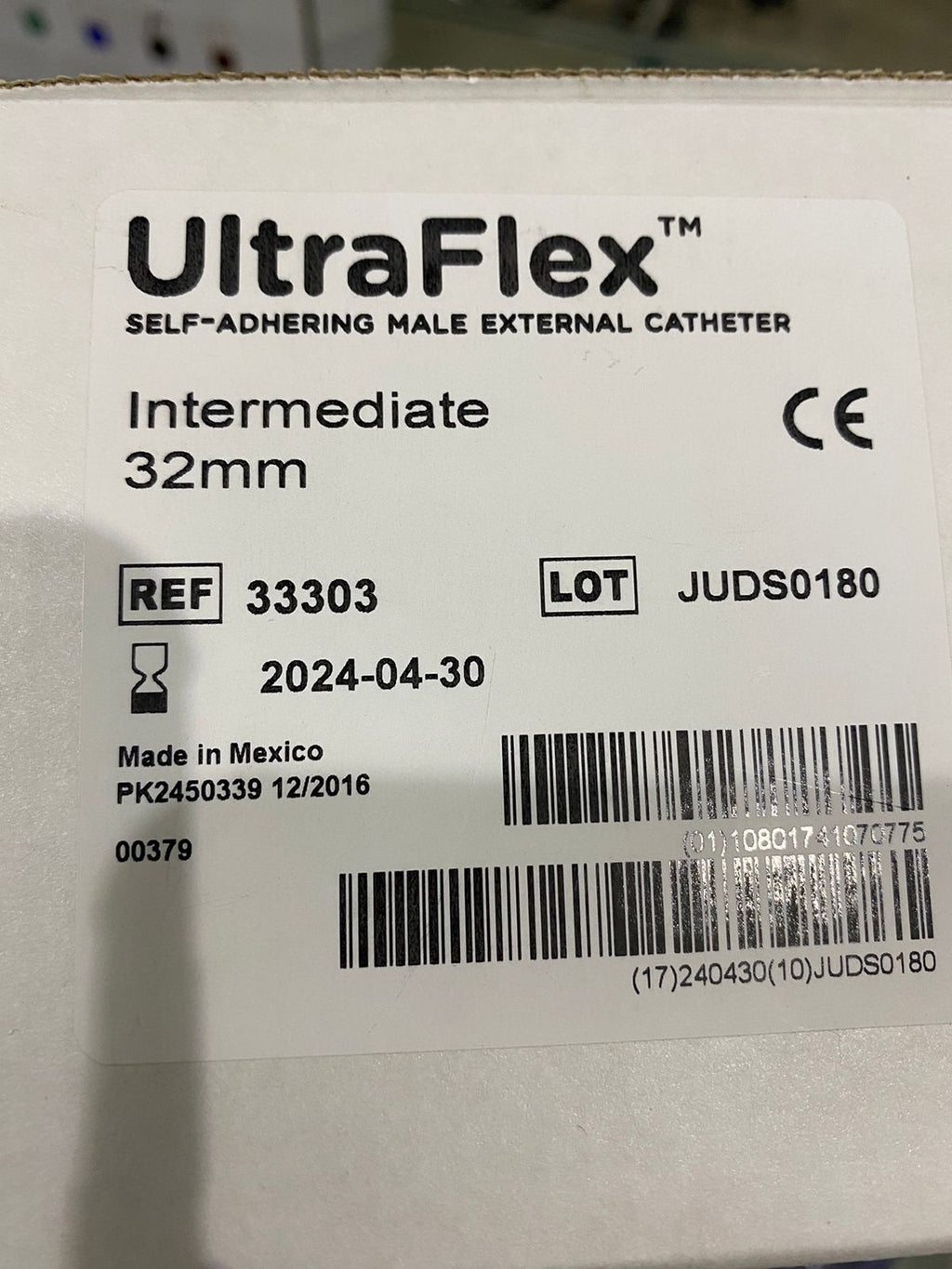 قسطرة كوندوم امريكي مقاس 32  شركة ultraFlex