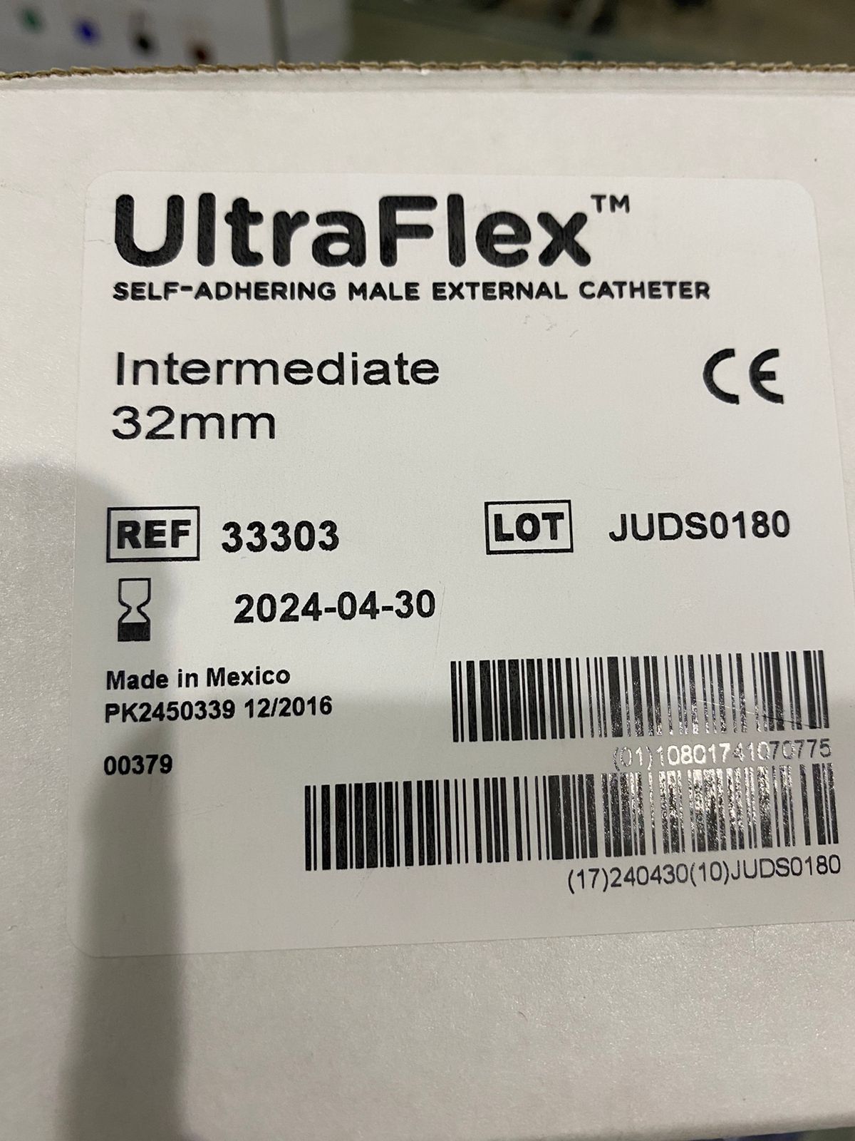 قسطرة كوندوم امريكي مقاس 32  شركة ultraFlex