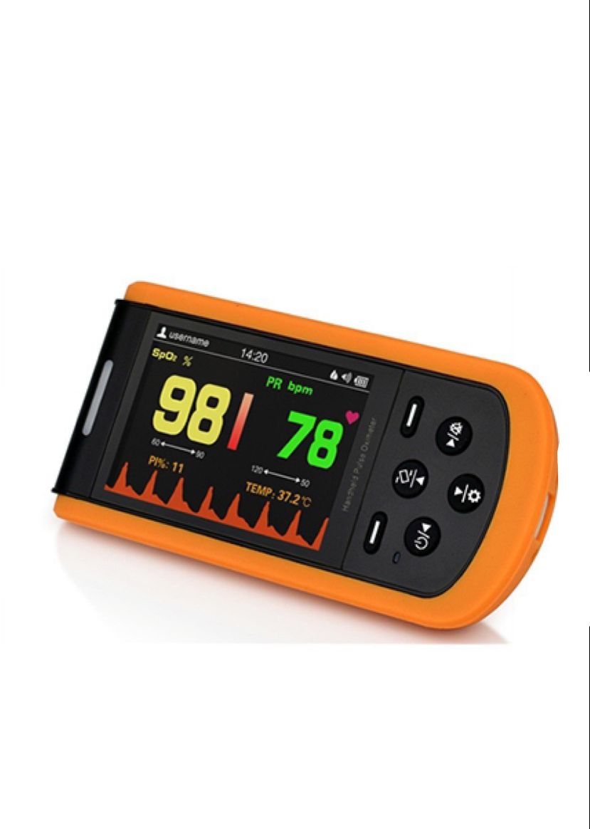 جهاز قياس الاكسجين handheld pulse oximeter