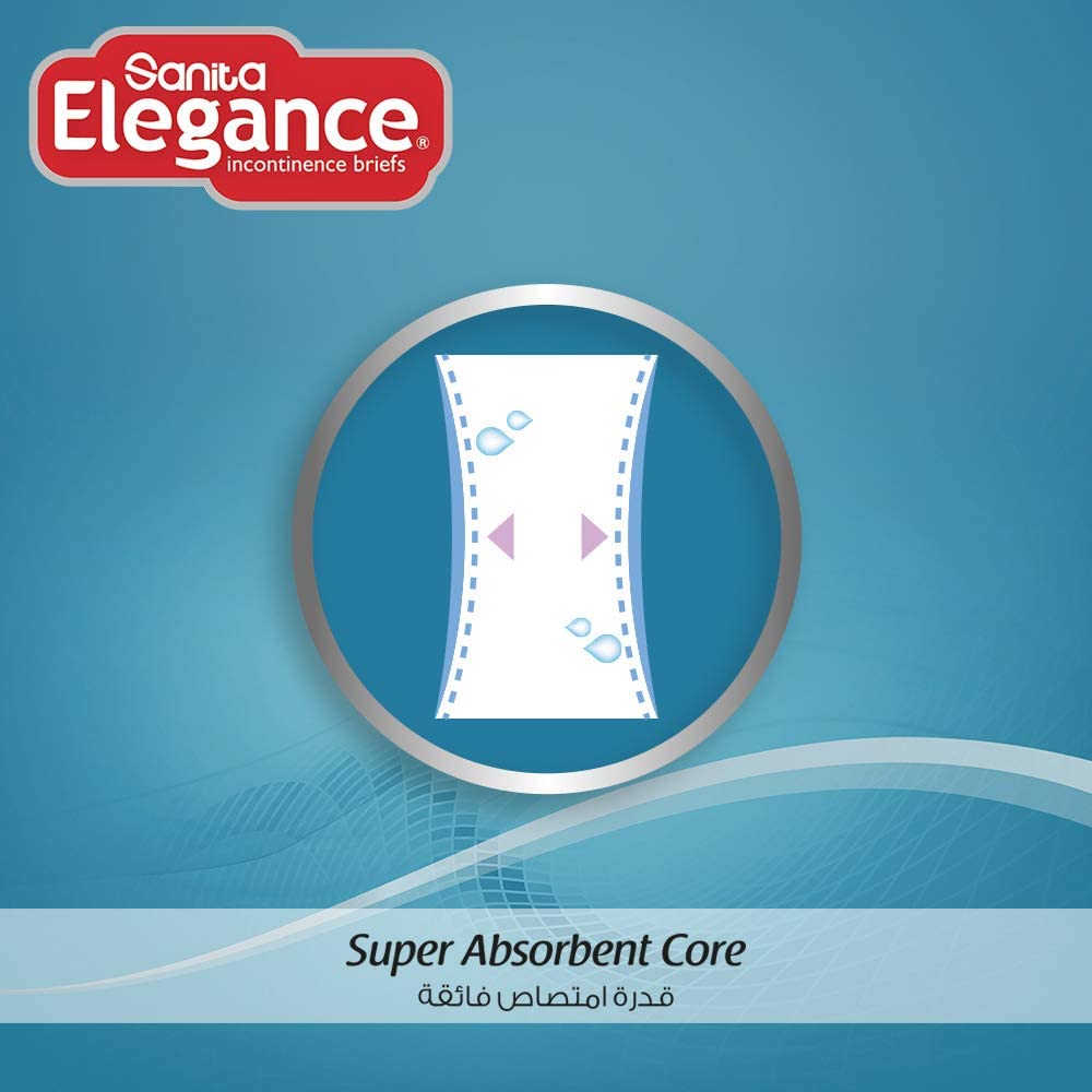 كيلوت كبار السن سانيتا ELegance مقاس L   (كيلوت 9)