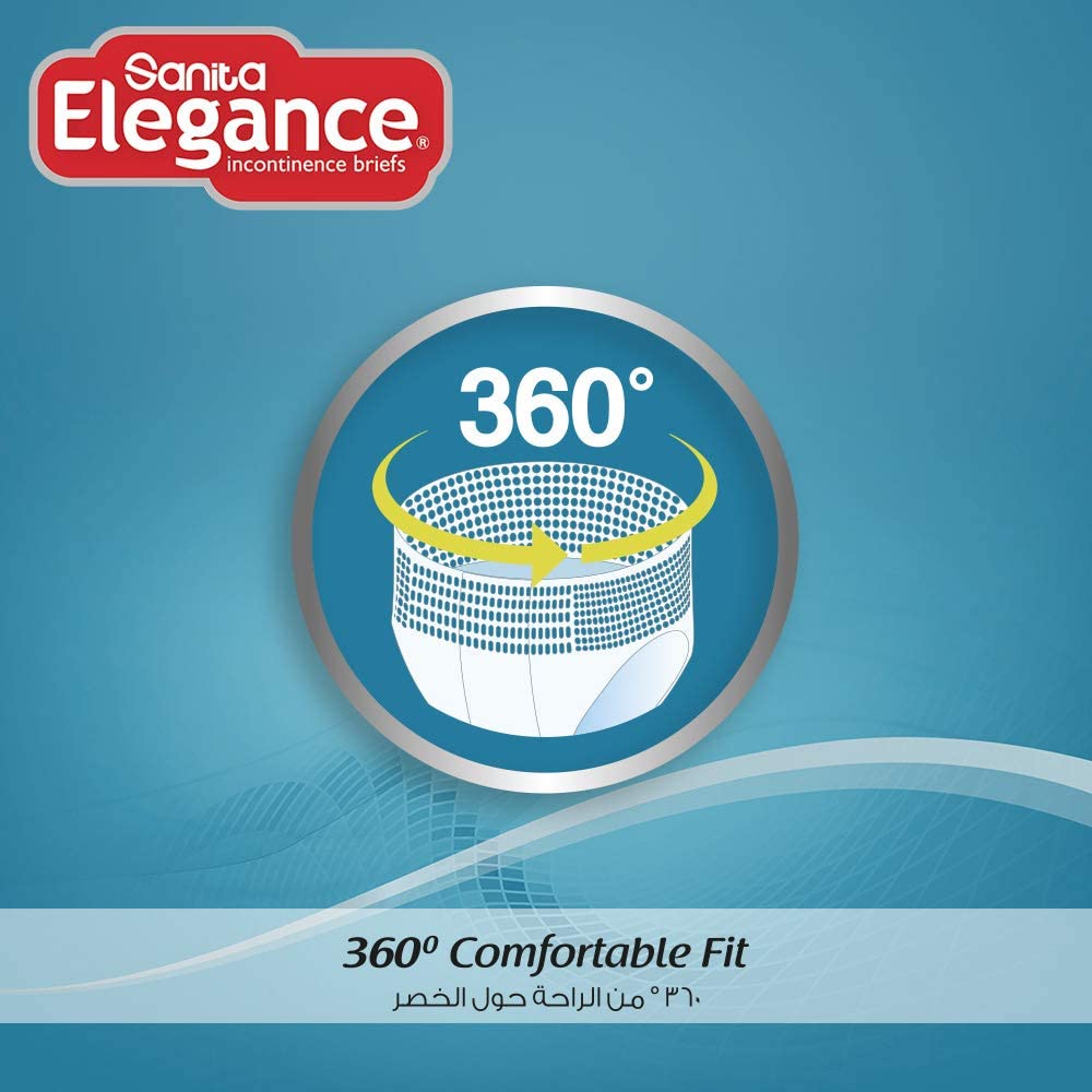 كيلوت كبار السن سانيتا ELegance مقاس L   (كيلوت 9)